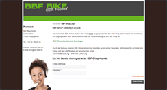 Desktop Screenshot of bbf-shop.de